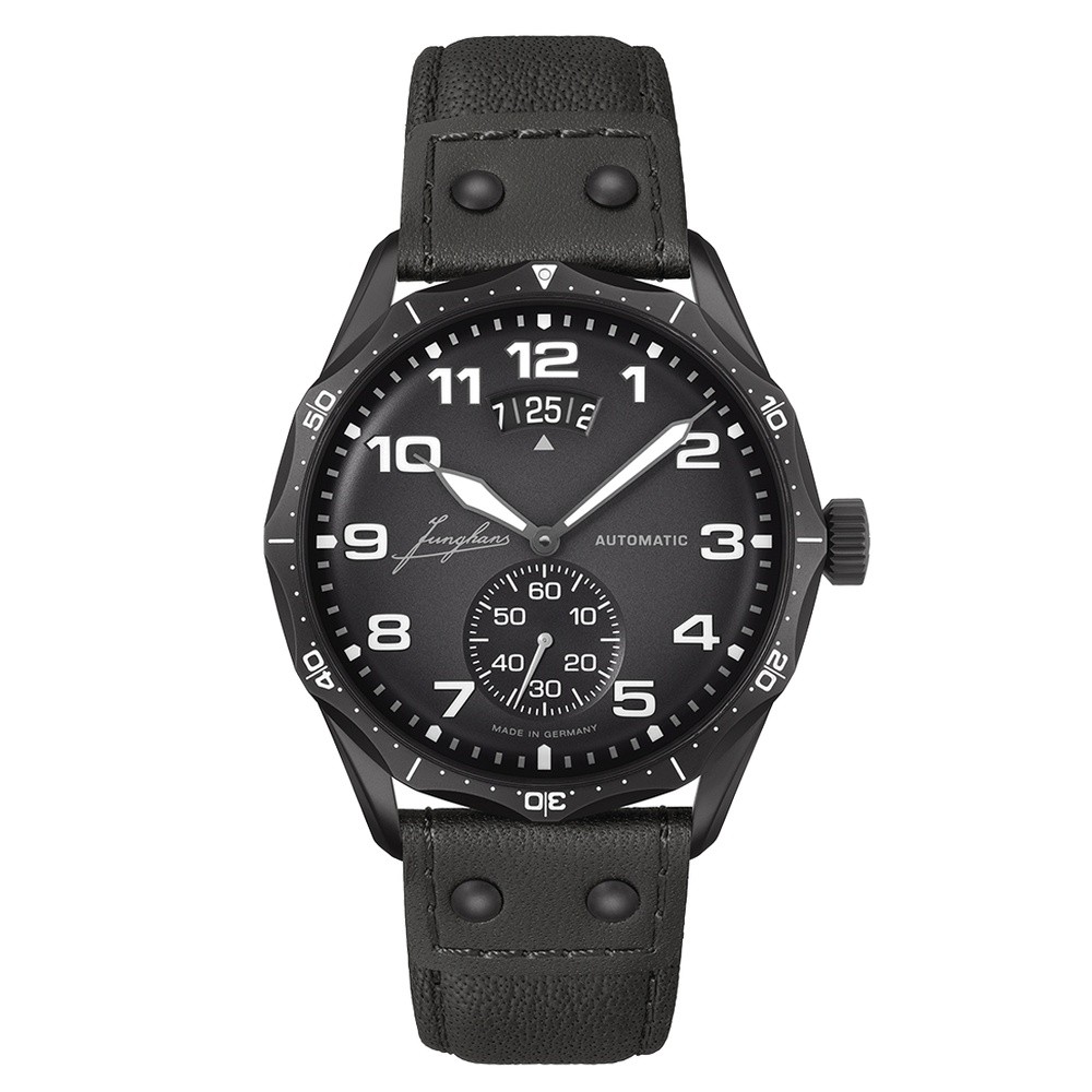 Junghans Meister Pilot Automatic 27-4491.00 Grigio Matt 32,7 mm - JUNGHANS