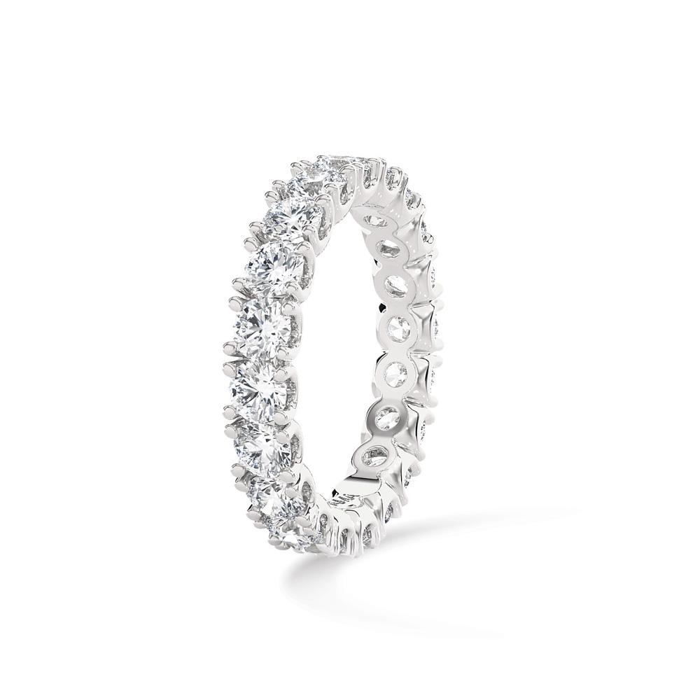  Girodito oro bianco con diamanti ~3 Carati Lab-Grown - AMA