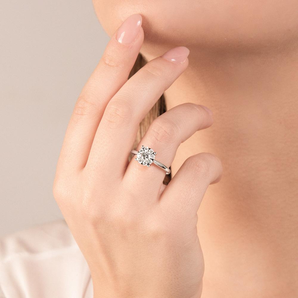 Anello solitario diamanti multipietra 0,81ct di Mirco Visconti - MIRCO VISCONTI