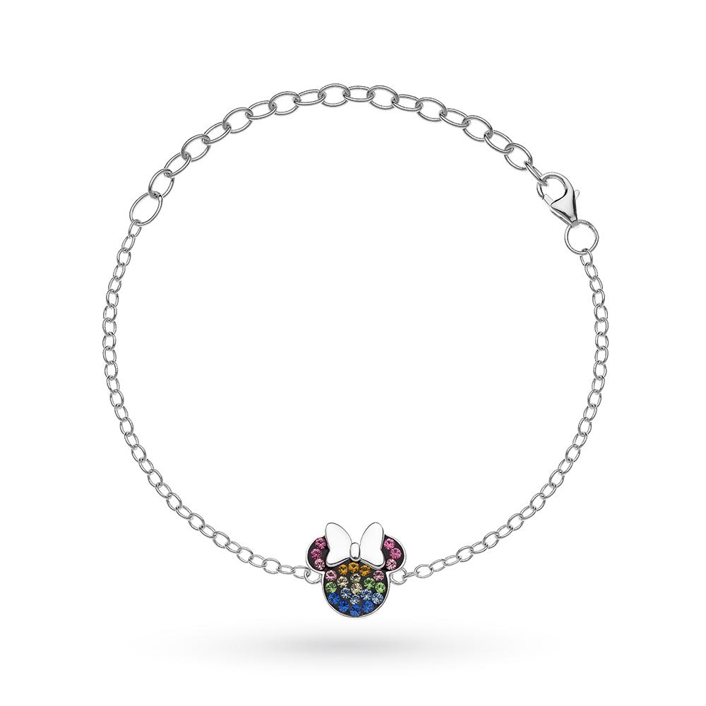 Children's bracelet Disney Minnie colored crystals - DISNEY