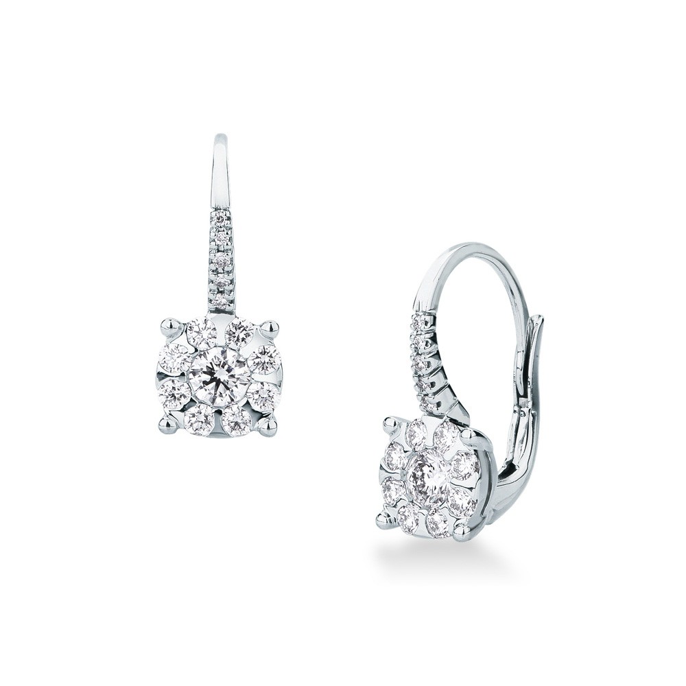 White gold earring with diamonds ~0.86ct by Mirco Visconti - MIRCO VISCONTI