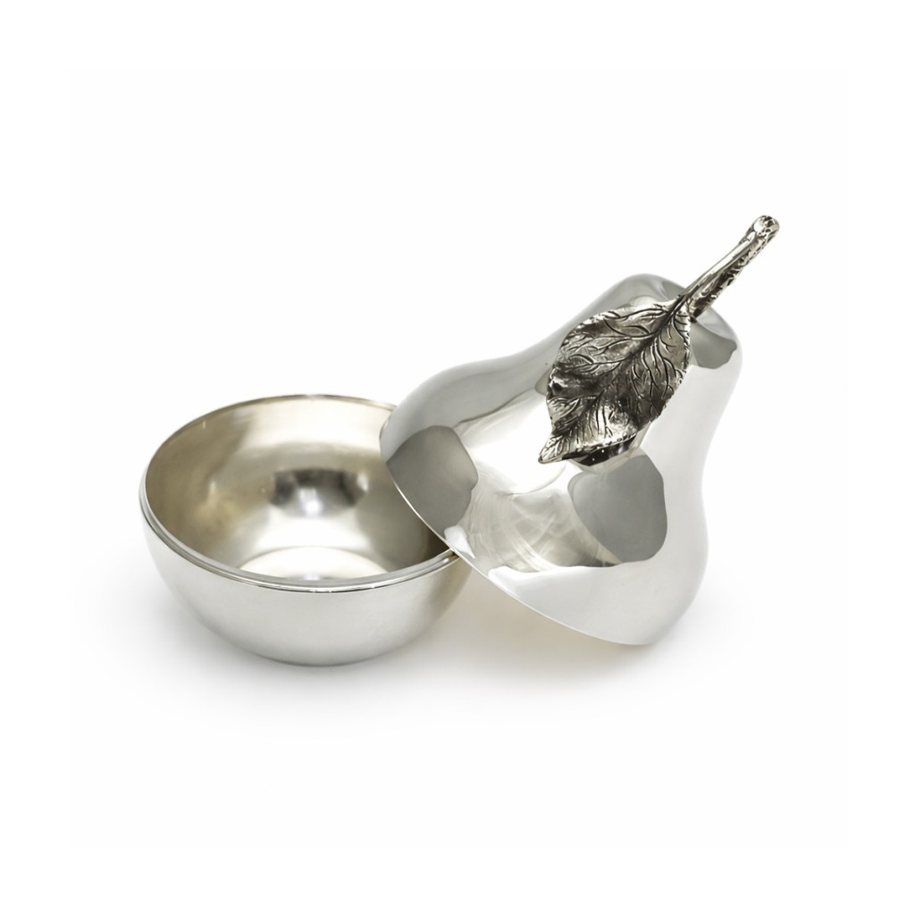 Pear design box 800 silver, Tacchi Ennio - 