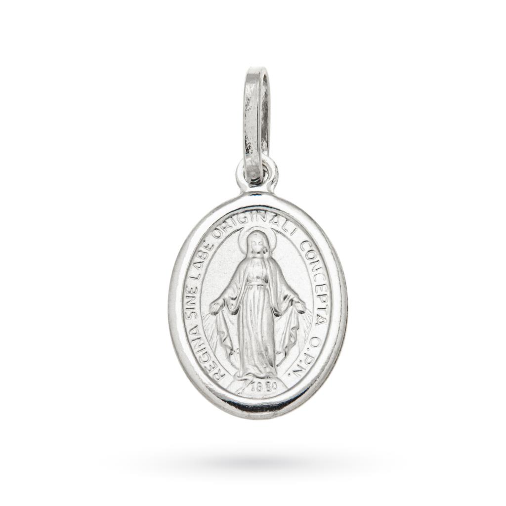 Miraculous Madonna pendant 18kt white gold - UNBRANDED