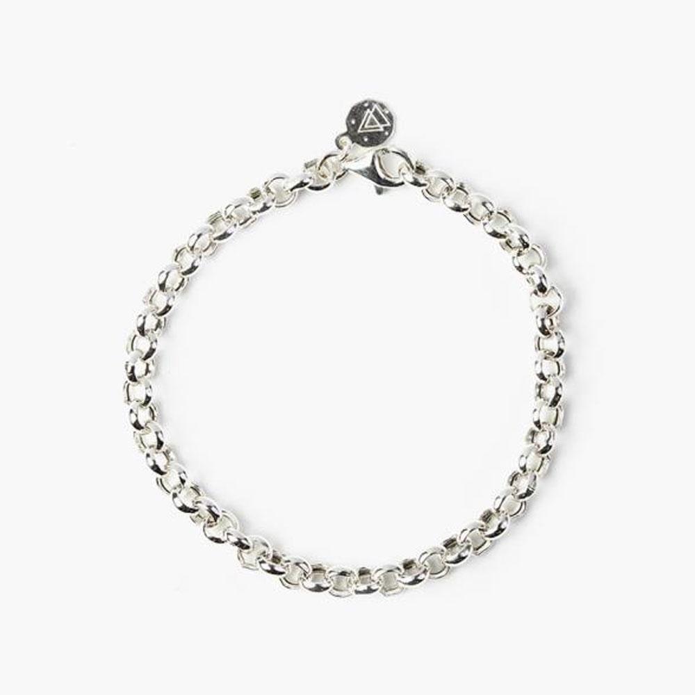 Elegante bracciale rolò in argento 925 creato da Nove25