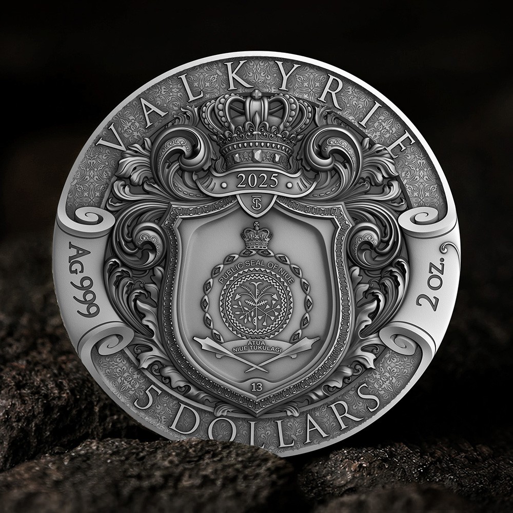  Valkyrie 2 Oz Argento 5$ Niue 2025 - T&S COIN