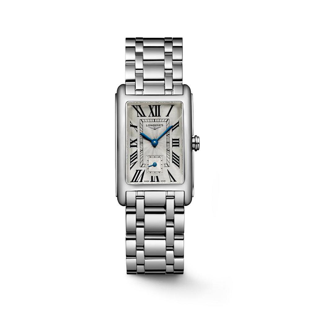 Orologio da donna in acciaio di Longines, collezione Dolcevita