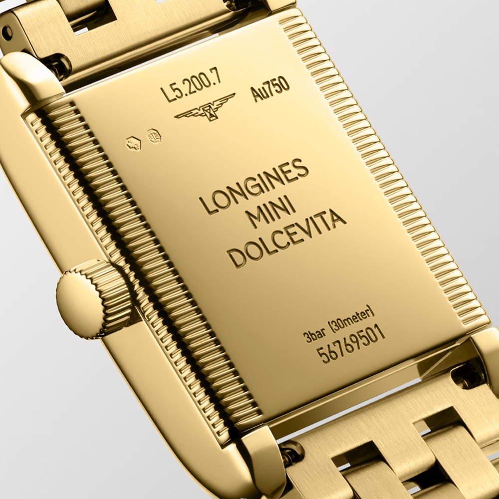  Longines Mini Dolcevita L5.200.7.71.6 Al Quarzo 21.50 X 29.00 mm - LONGINES