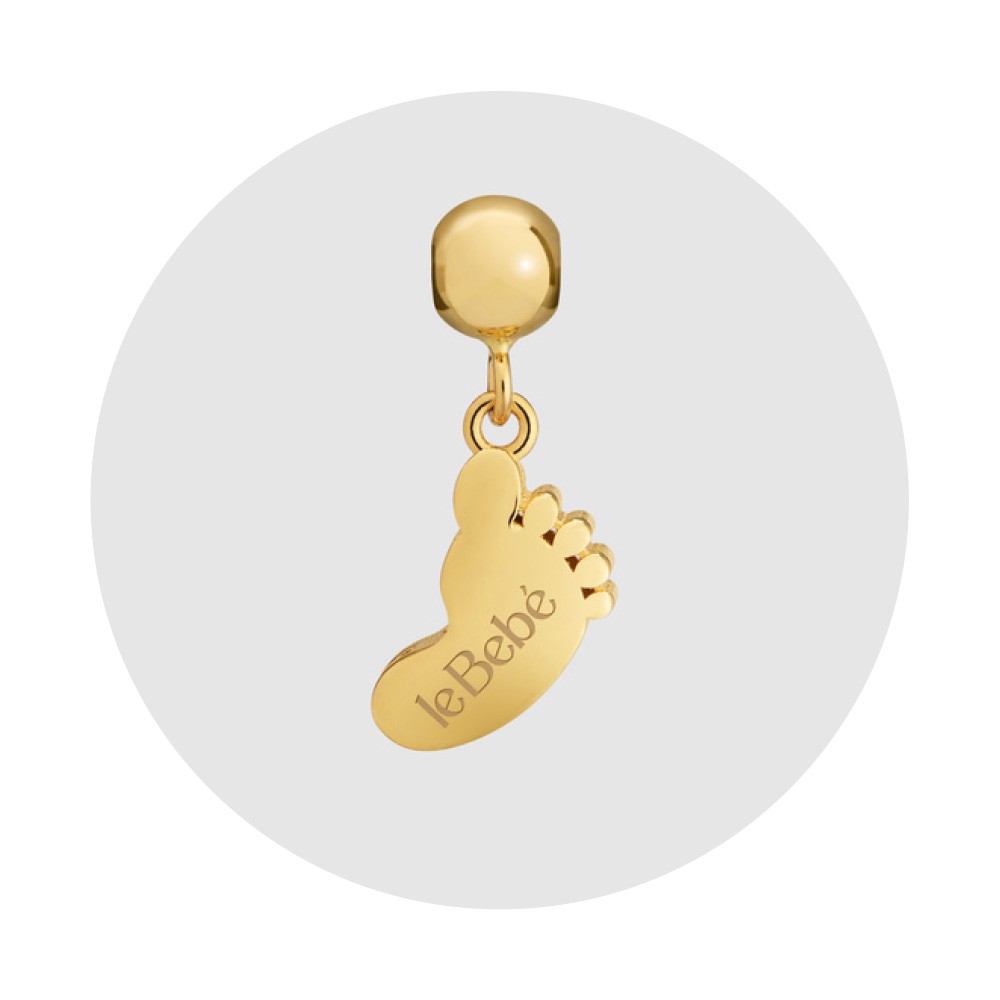  Charm leBebe LBB979 I Tesorini Pop sagoma Piedino - LE BEBE