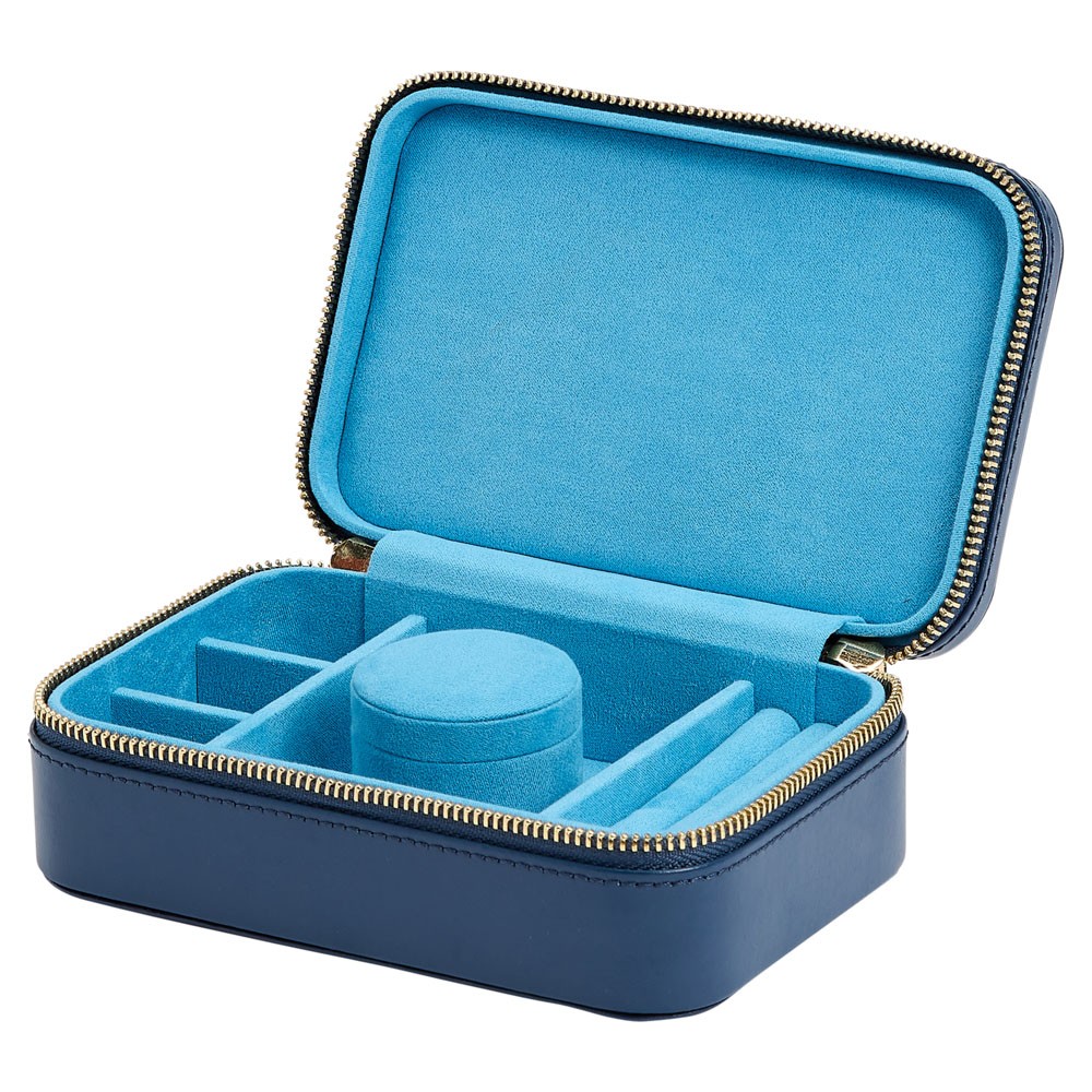 Portagioie da viaggio con cerniera - Indaco - WOLF