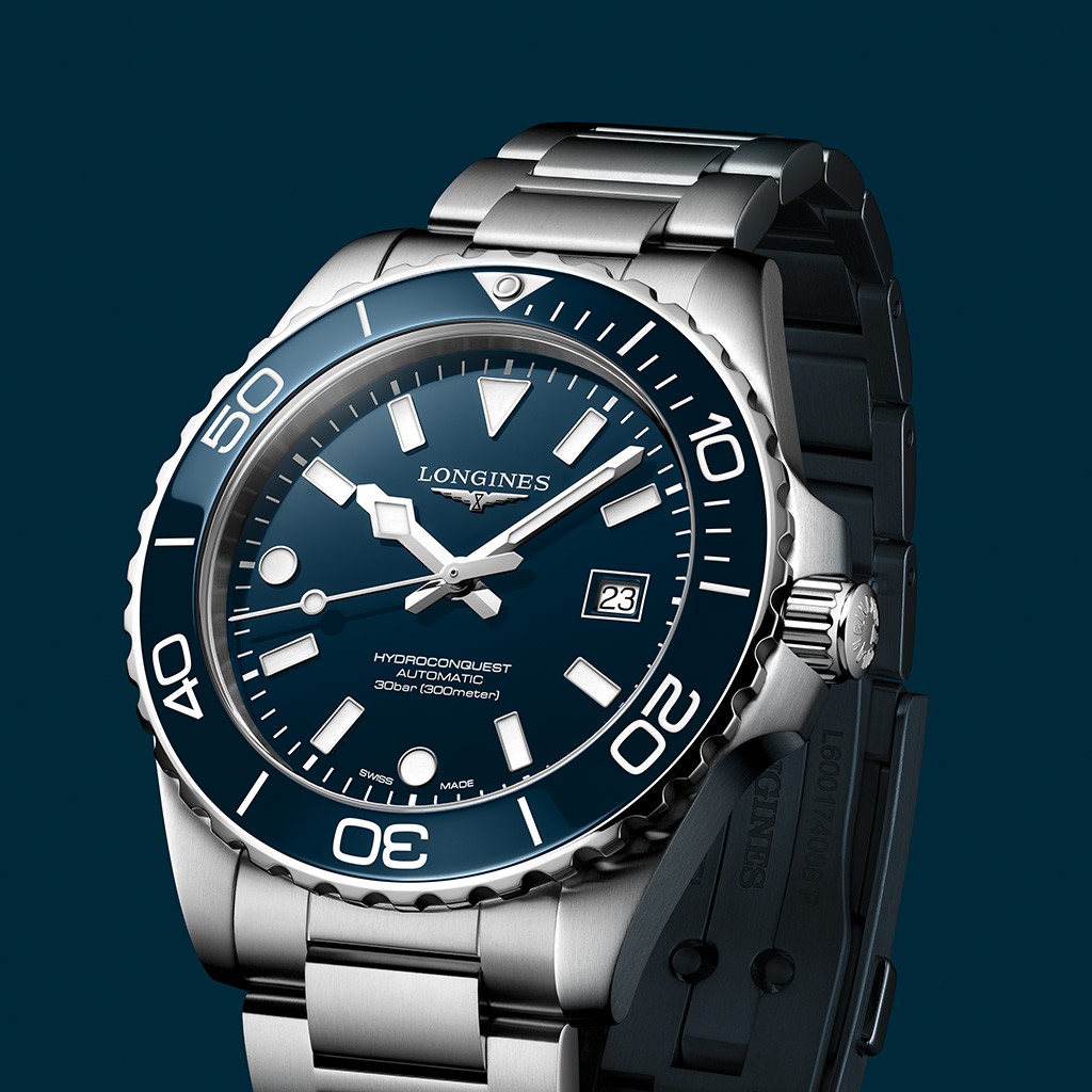  Longines Hydroconquest L3.788.4.96.6 Automatico 42&nbsp;mm - LONGINES