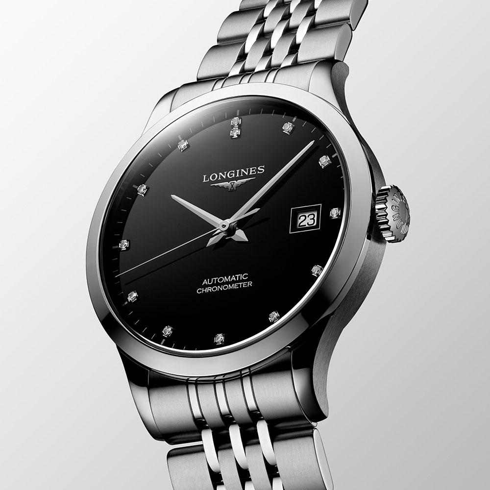  Longines Record L2.820.4.57.6 Automatic 38.50 mm - LONGINES
