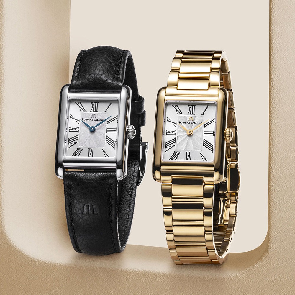 Maurice Lacroix Fiaba Square Quarzo 24.00 x 34.00 mm FA1205-PVY02-110-1 - MAURICE LACROIX