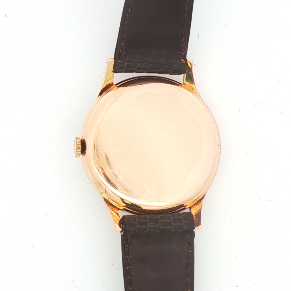 Longines 30L Oro rosa 18kt Manuale Argento 35 mm - LONGINES