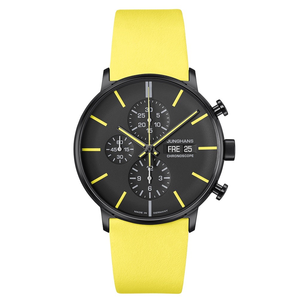 Junghans FORM A Chronoscope 27-4370.00 Arancio 32,7 mm - JUNGHANS