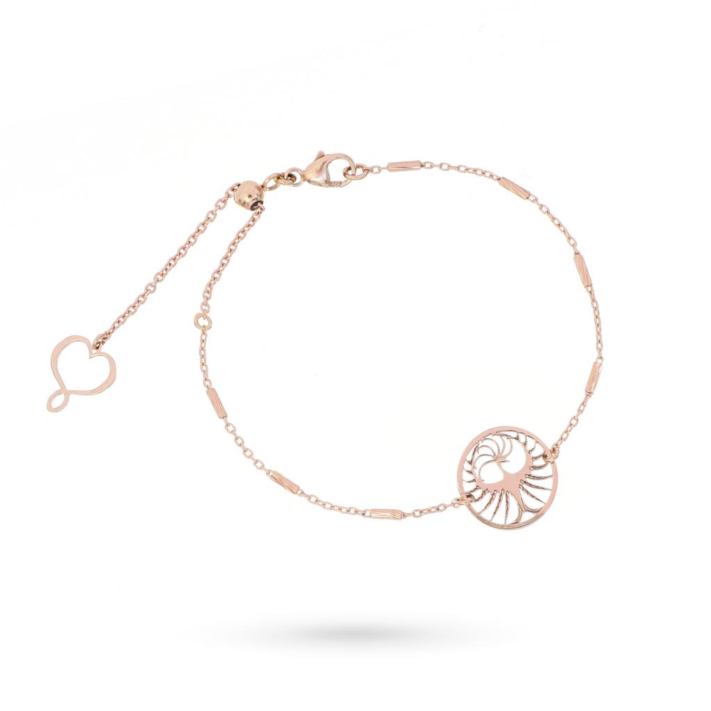 Bracelet with phoenix in pink silver - MAMAN ET SOPHIE