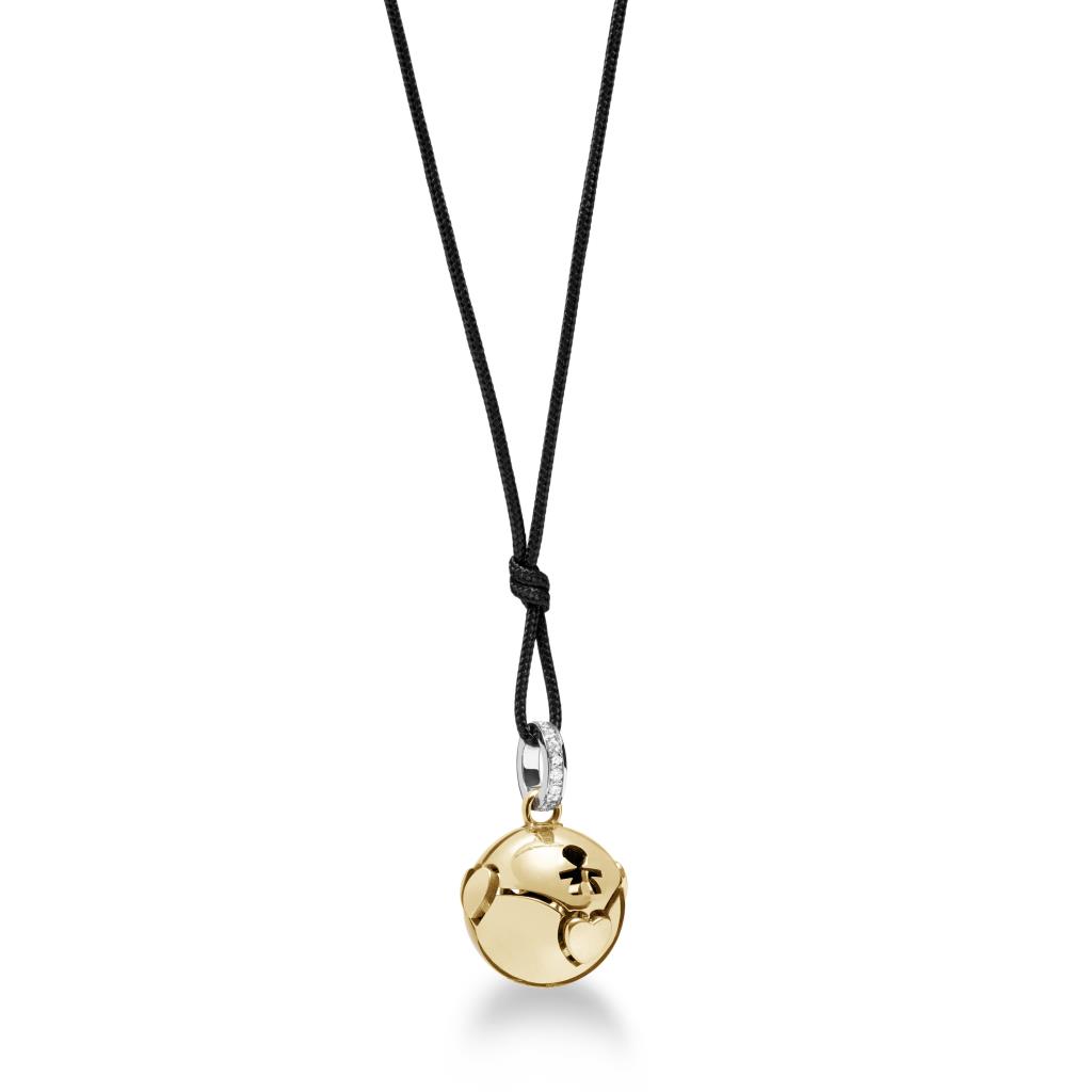  leBebe SNM030 SuonAmore pendant in 9kt gold and diamonds - LE BEBE