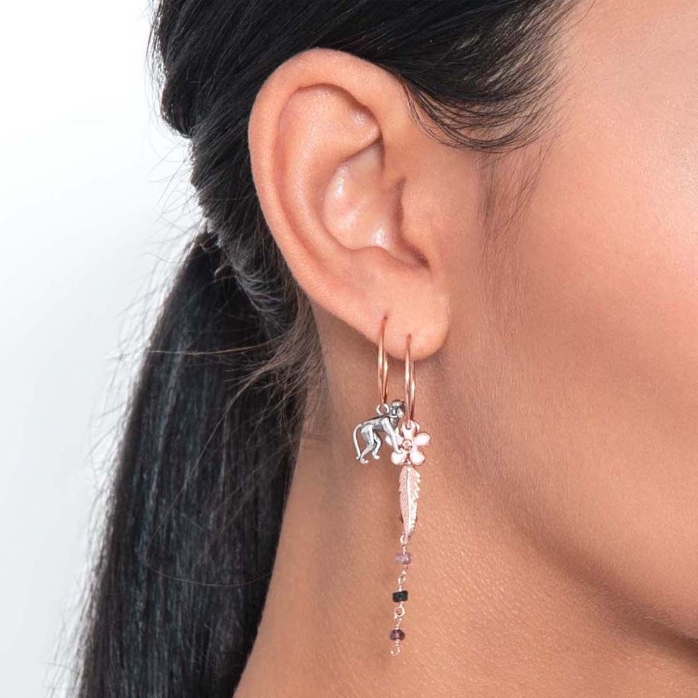  Orecchino cerchio Coachella Maman et Sophie ORCOA0FP - MAMAN ET SOPHIE