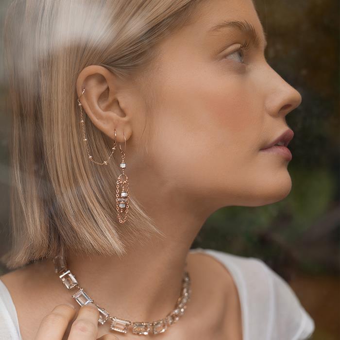  Orecchino cuore madreperla rosa Maman et Sophie ORDEC10P - MAMAN ET SOPHIE