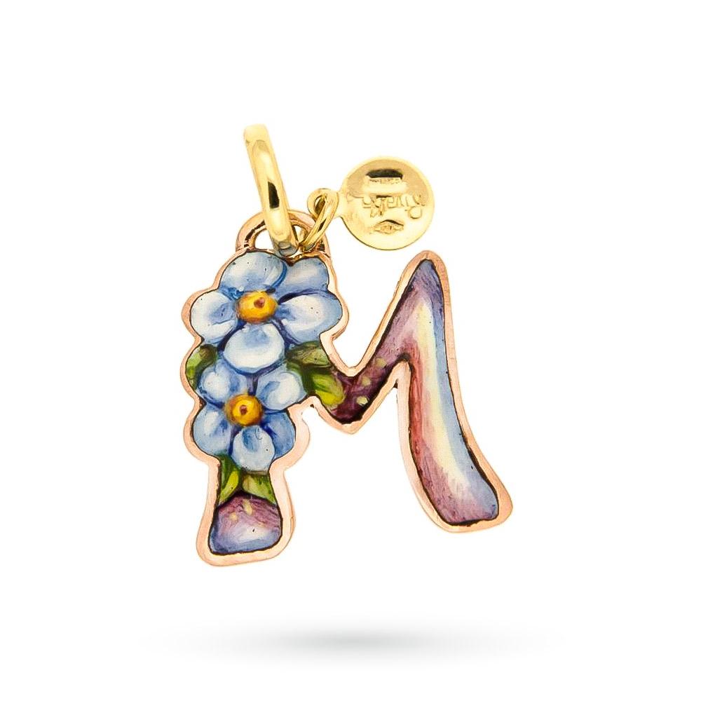 Ciondolo Iniziale M Gabriella Rivalta Non ti scordar di me - GABRIELLA RIVALTA