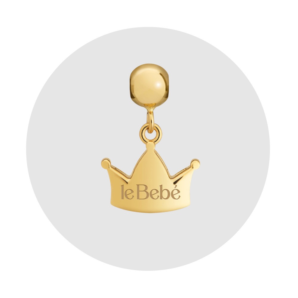  Charm leBebe LBB978 I Tesorini Pop sagoma Corona - LE BEBE