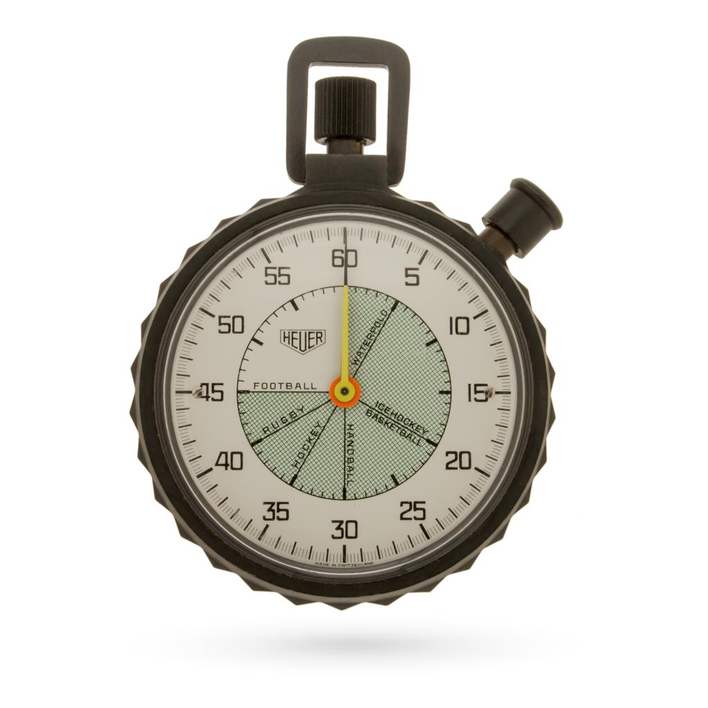 Contasecondi Heuer All Sports manuale con lancetta sdoppiante - HEUER