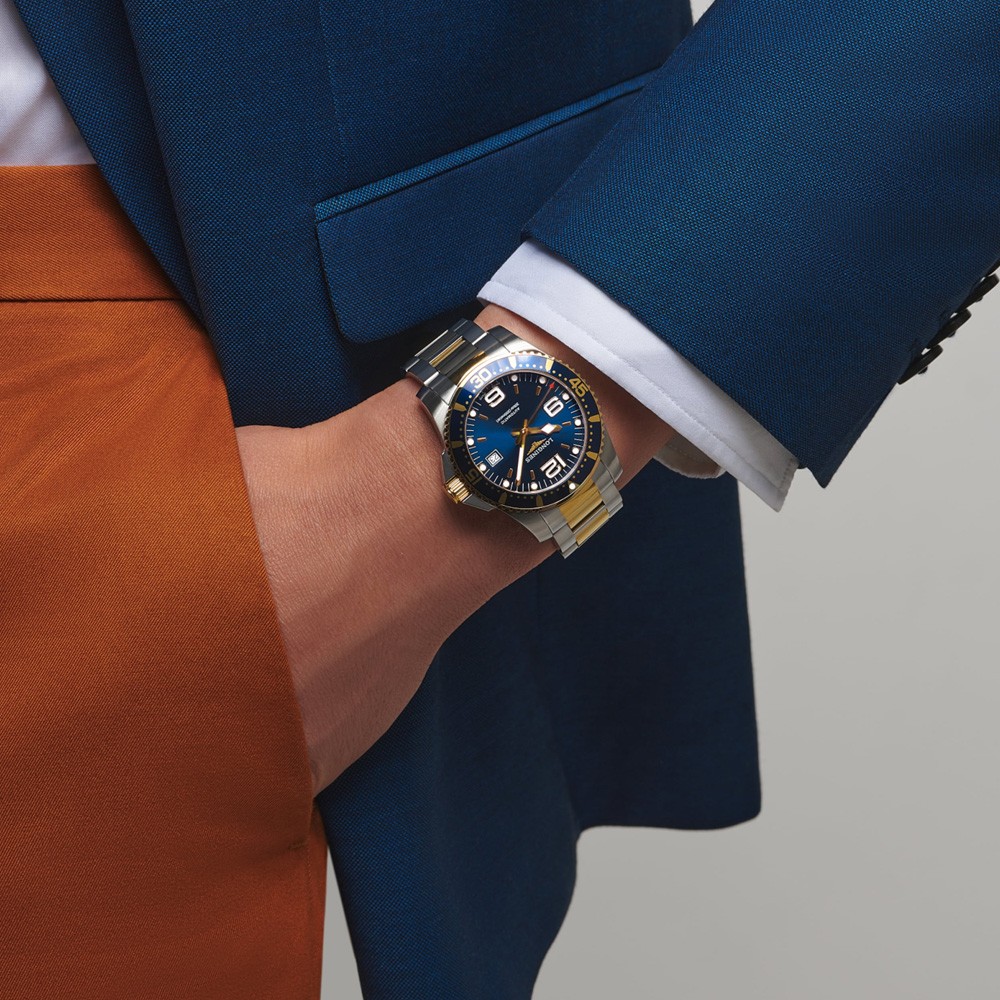 Orologio Longines L3.742.3.96.7 indossato al polso