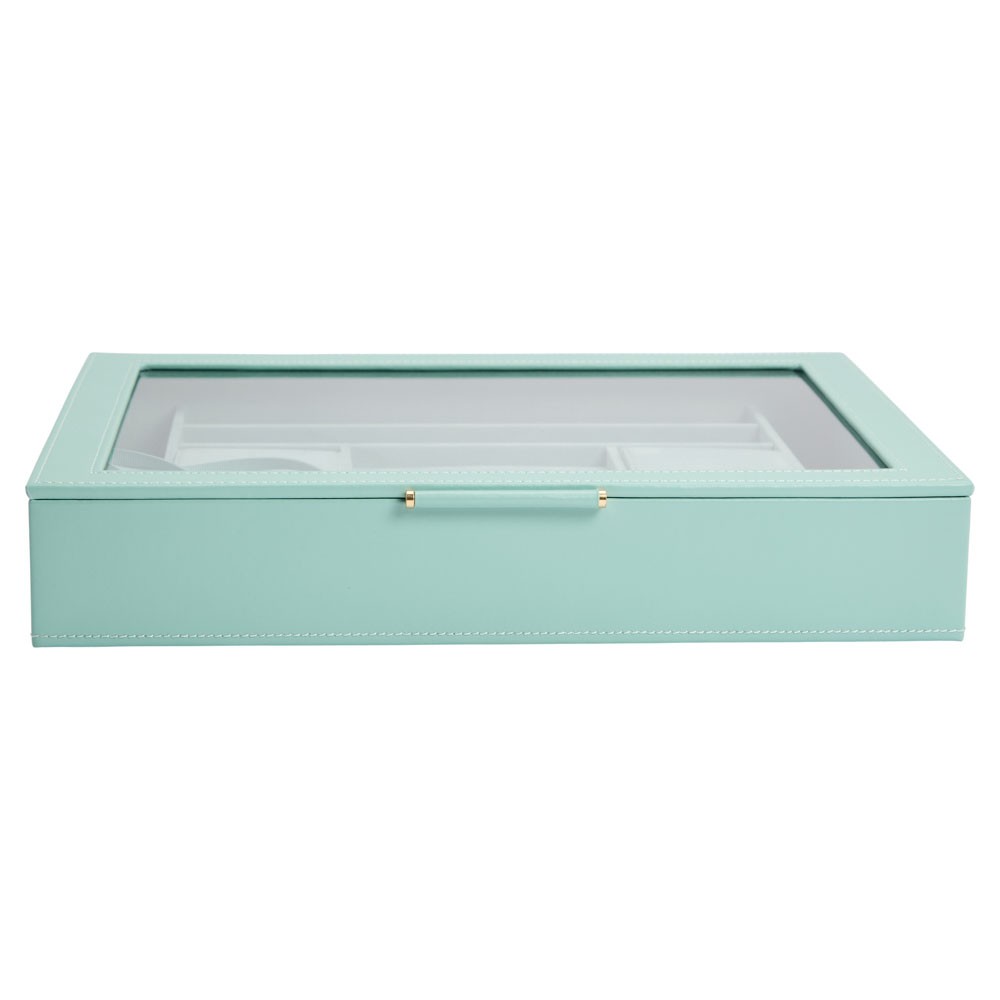  Wolf Jewellery Box with Window - Jade - WOLF