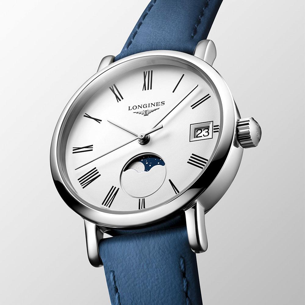  Longines Elegant Collection L4.330.4.11.2 Moonphases 30 mm - LONGINES