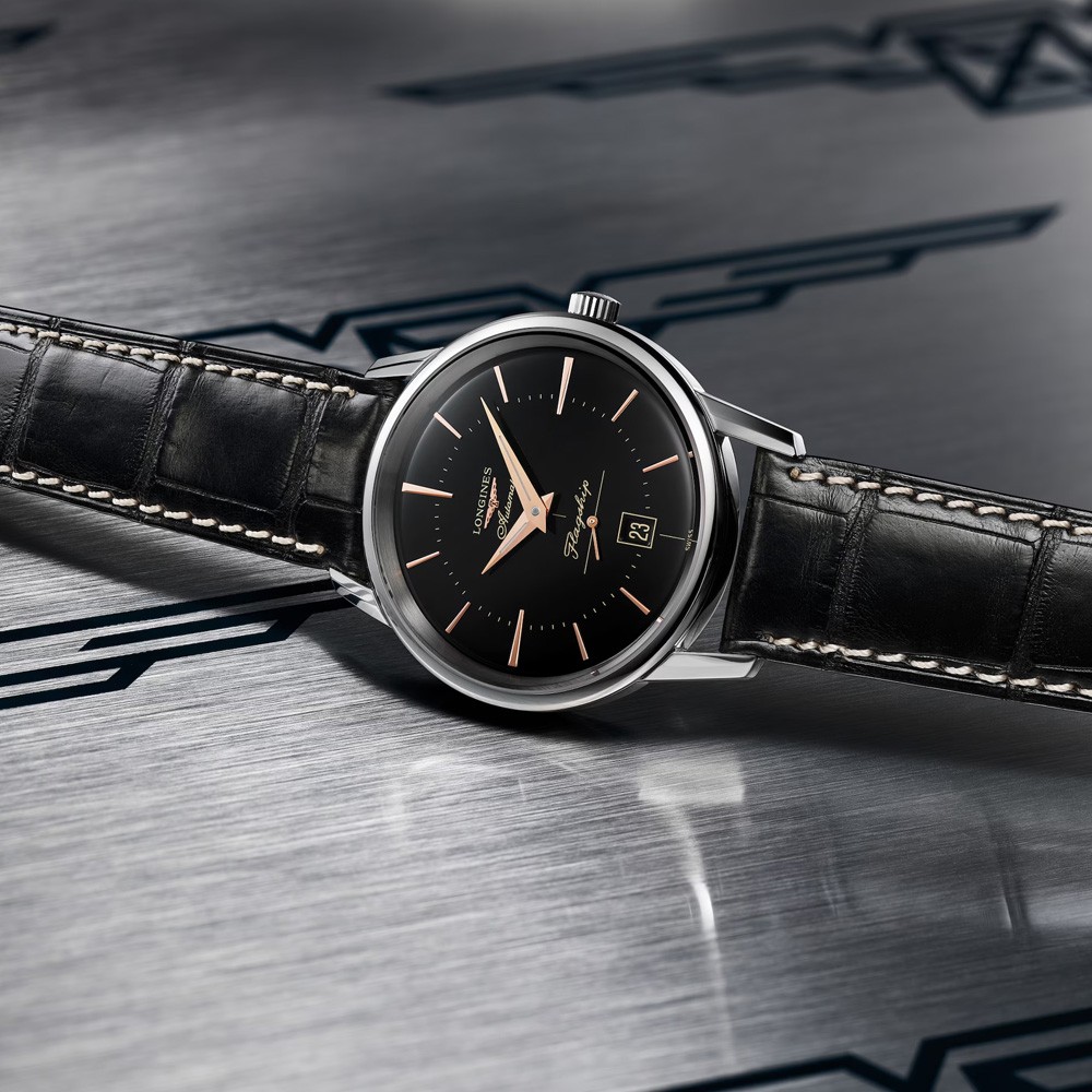 Longines Heritage Classic L4.795.4.58.0 Automatic 38.50 mm - LONGINES