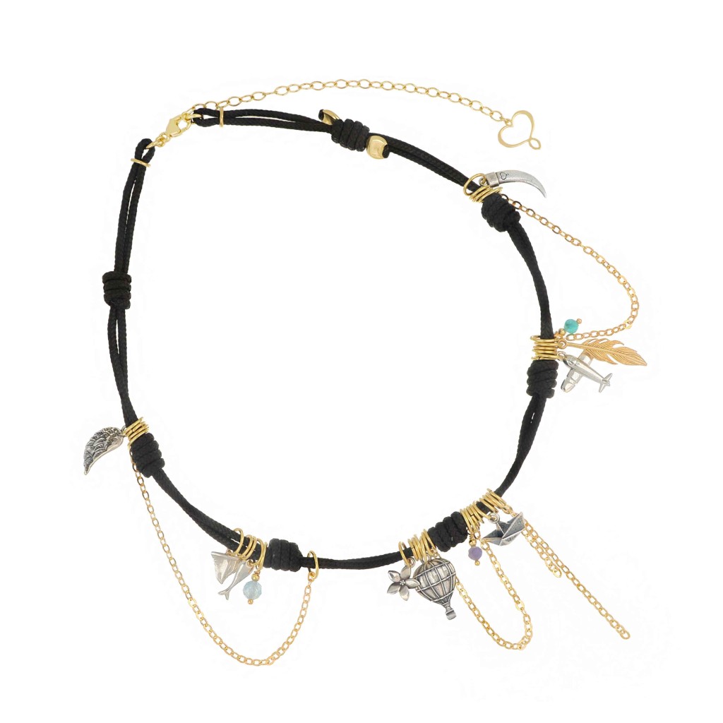 Maman et Sophie GKTALVIA18 Travel Necklace in 925 Silver - MAMAN ET SOPHIE