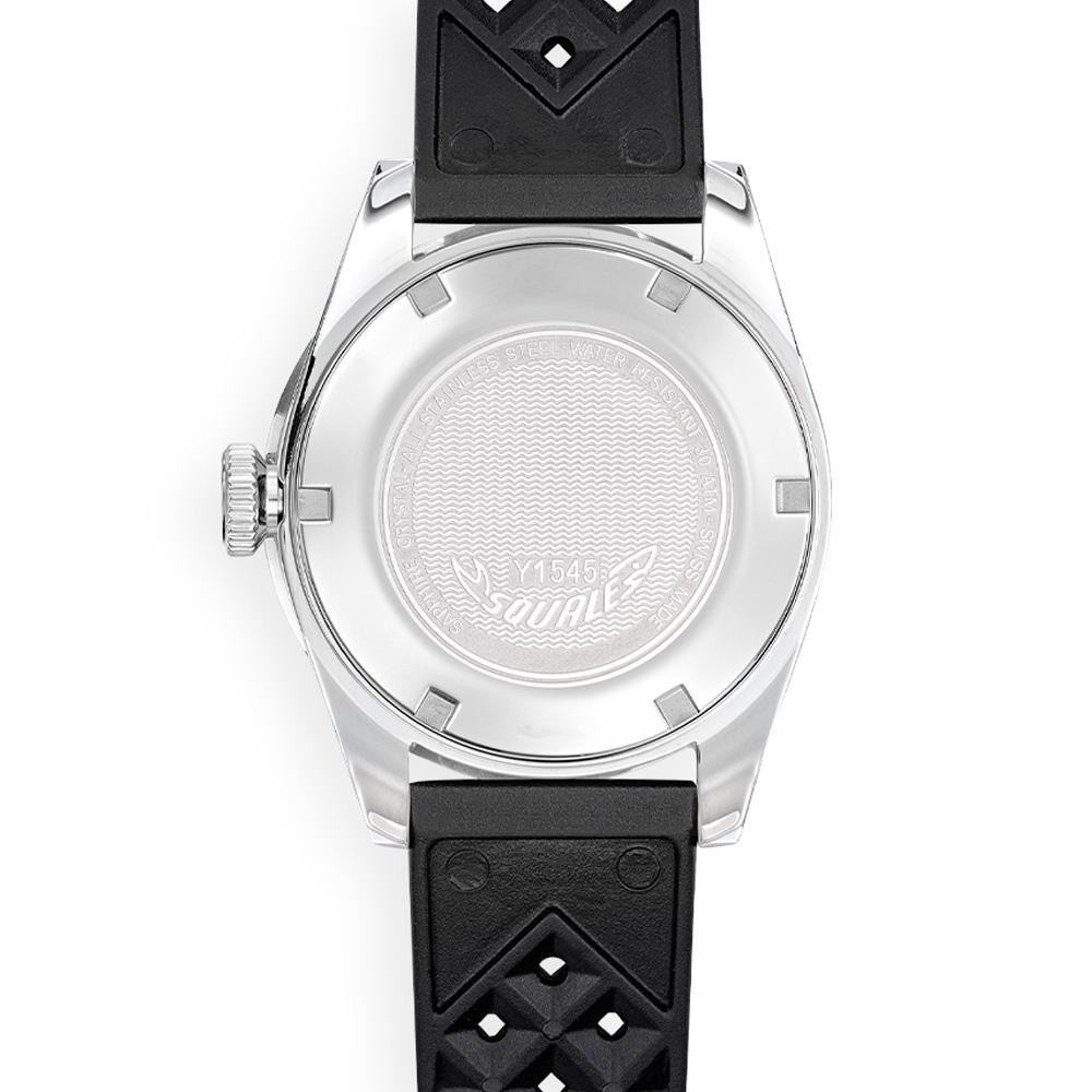  Squale 1545 Black Rubber 1545BKBKC.HT 40,00 mm - SQUALE