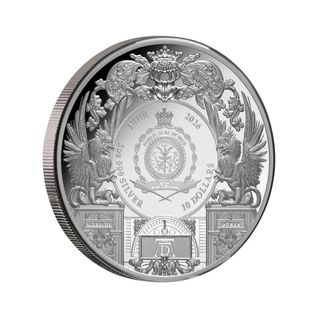  Four Horsemen of the Apocalypse 5 Oz Silver Coin 10$ Niue 2026 - DOWNIES COLLECTABLES