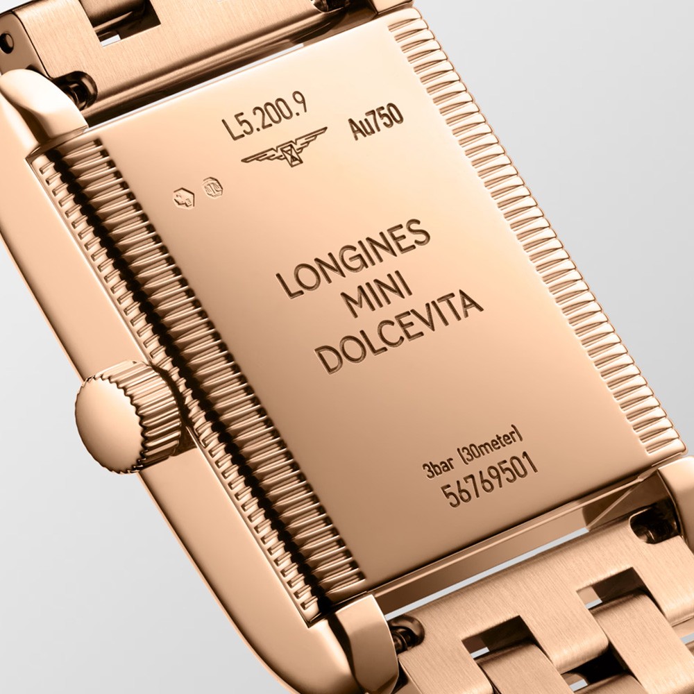  Longines Mini Dolcevita L5.200.9.71.6 Al Quarzo 21.50 X 29.00 mm - LONGINES