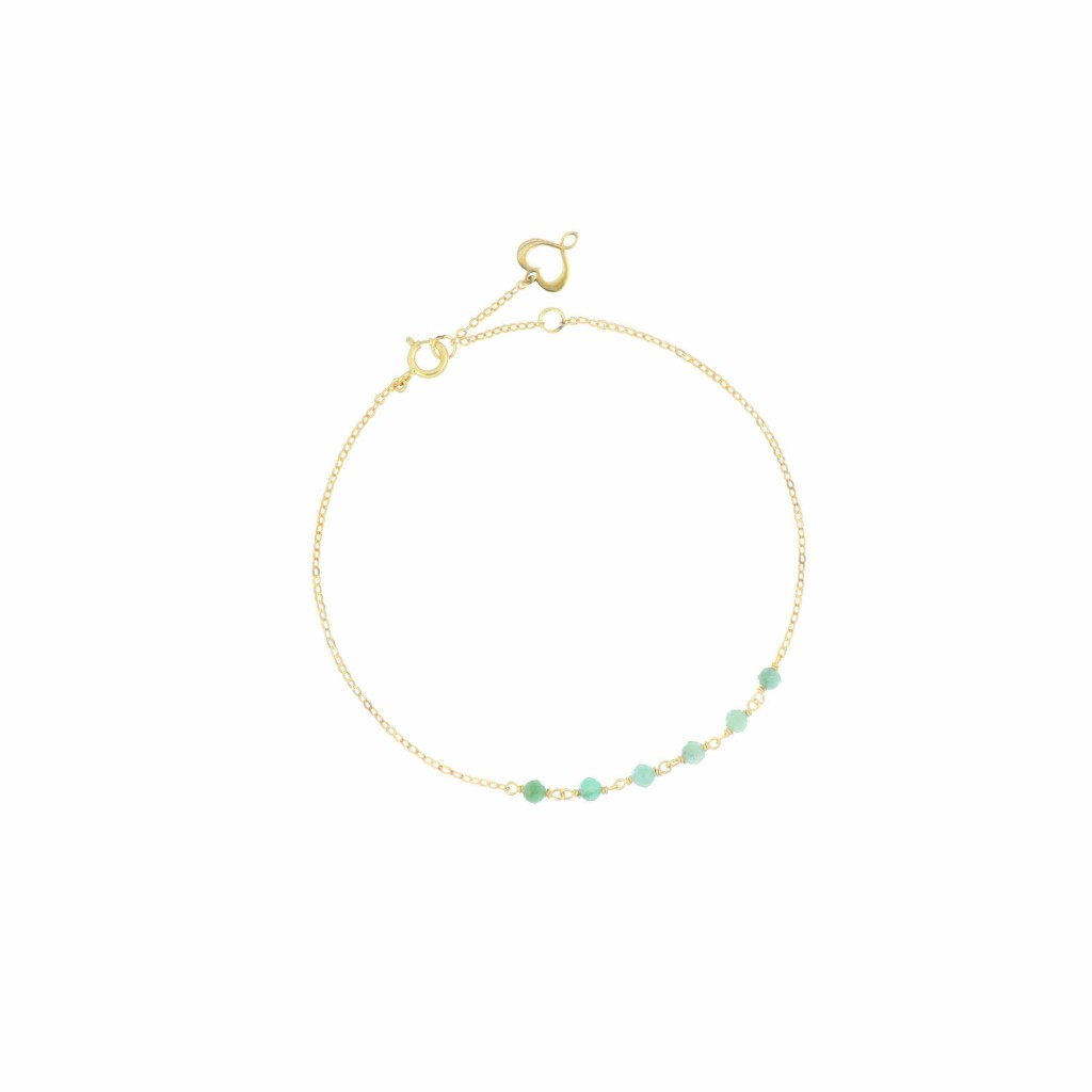 Bracciale catena Maman et Sophie oro giallo sezione smeral passanti - MAMAN ET SOPHIE