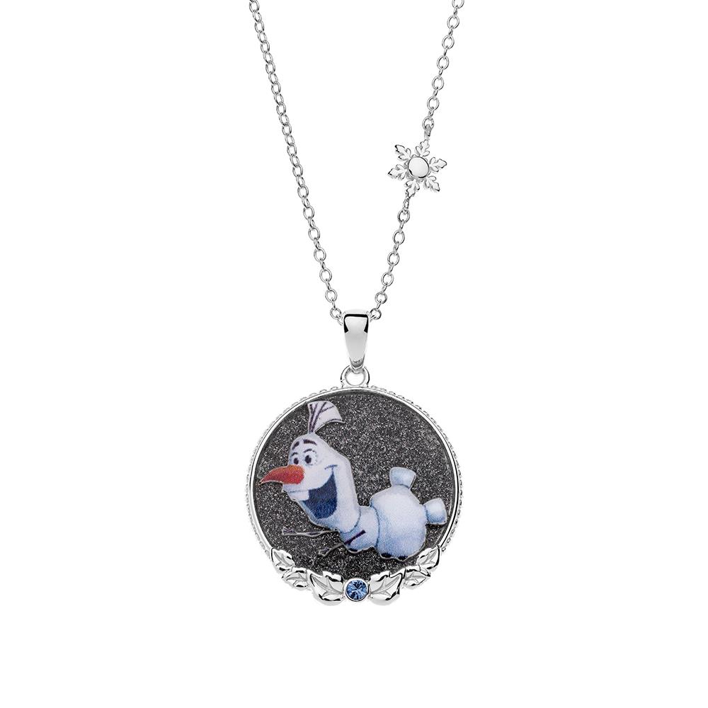 Collana bambini Disney Frozen Olaf smalti colorati - DISNEY