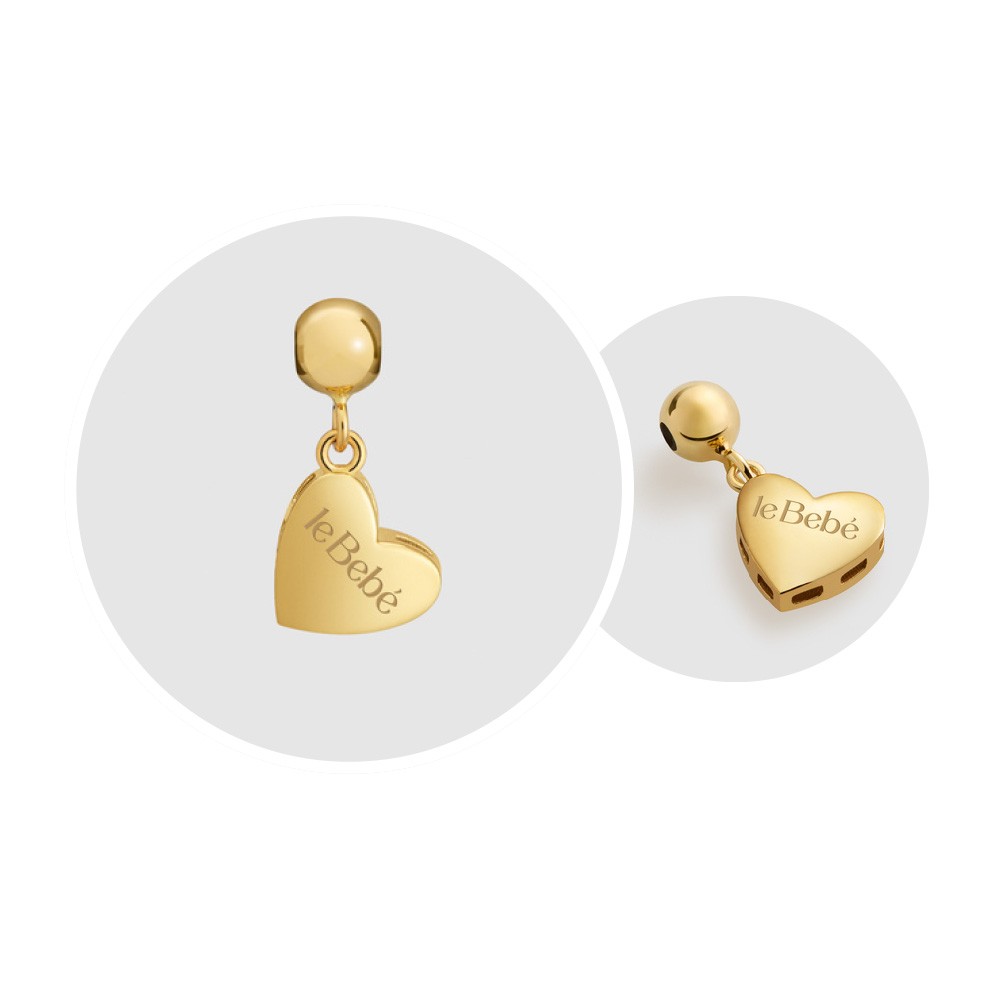  Charm leBebe LBB982 I Tesorini Pop sagoma Cuore - LE BEBE