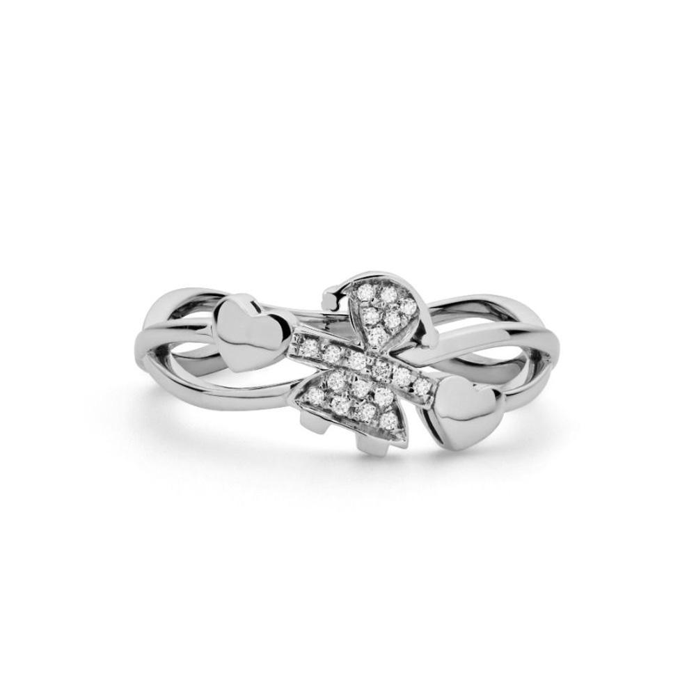 Anello leBebe LBB126-12 I Preziosi bimba diamanti 0,07ct misura 12 - LE BEBE