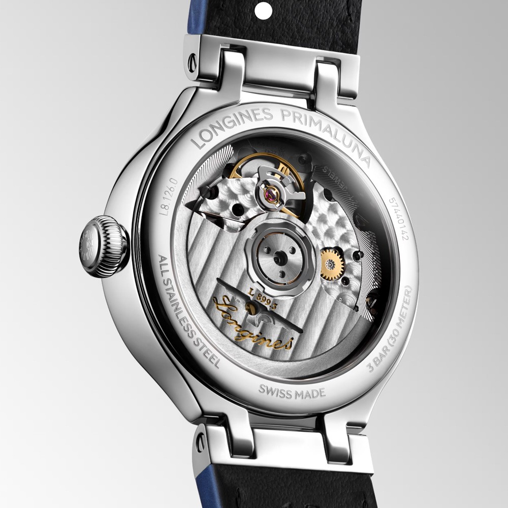  Longines PrimaLuna Moonphase L8.126.0.97.2 Automatico 34 mm - LONGINES