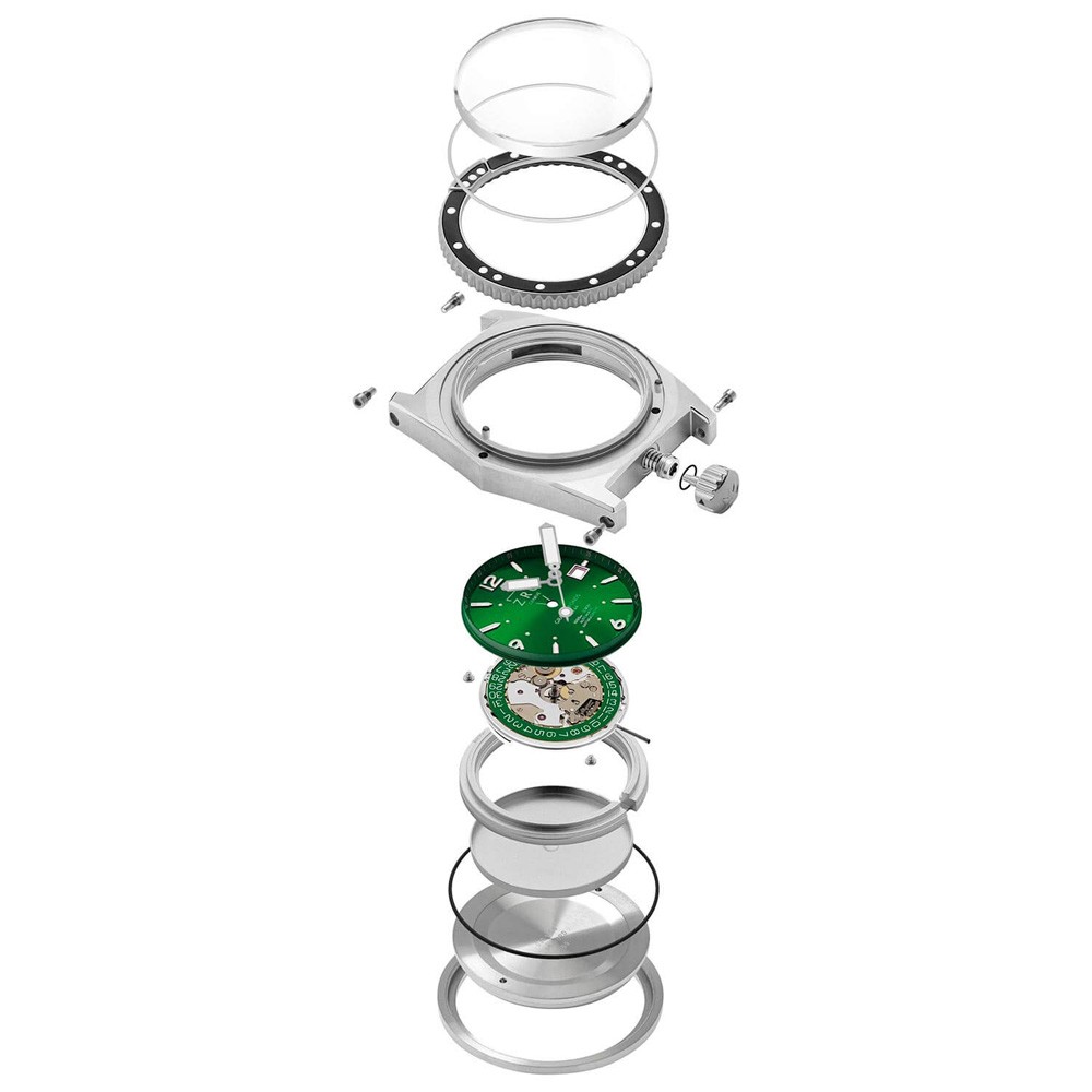  ZRC 1904 Grands Fonds Iridium GF42183 41,5 mm - ZRC 1904