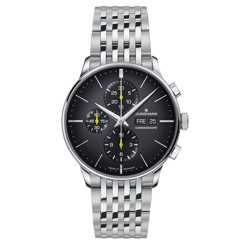 Junghans Meister Chronoscope 27-4429.46 Grigio Matt 40,7 mm - JUNGHANS