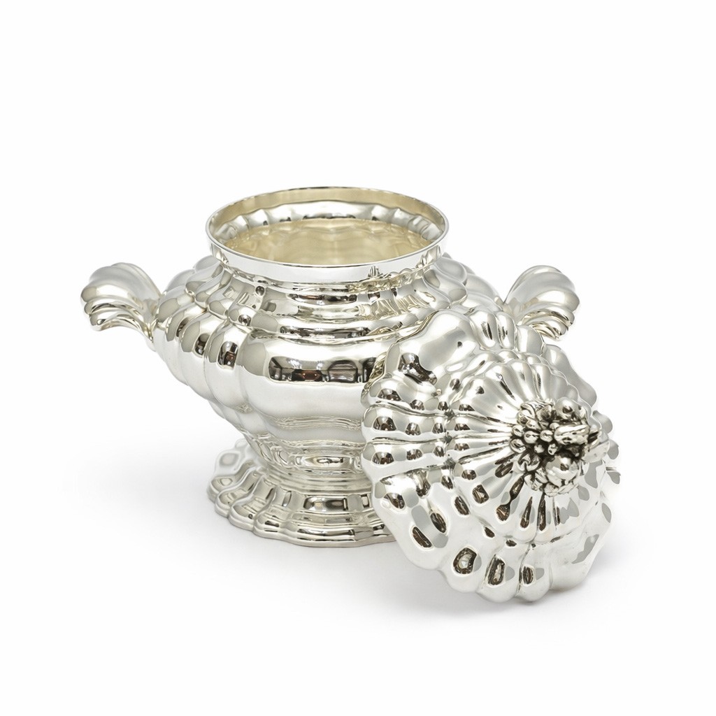  Antico servizio da t&egrave; 4 pezzi in argento 800, CESA - CESA 1882