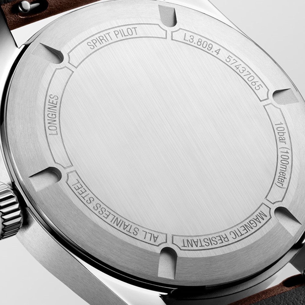  Longines Spirit Pilot L3.809.4.53.2 Automatico 39 mm - LONGINES