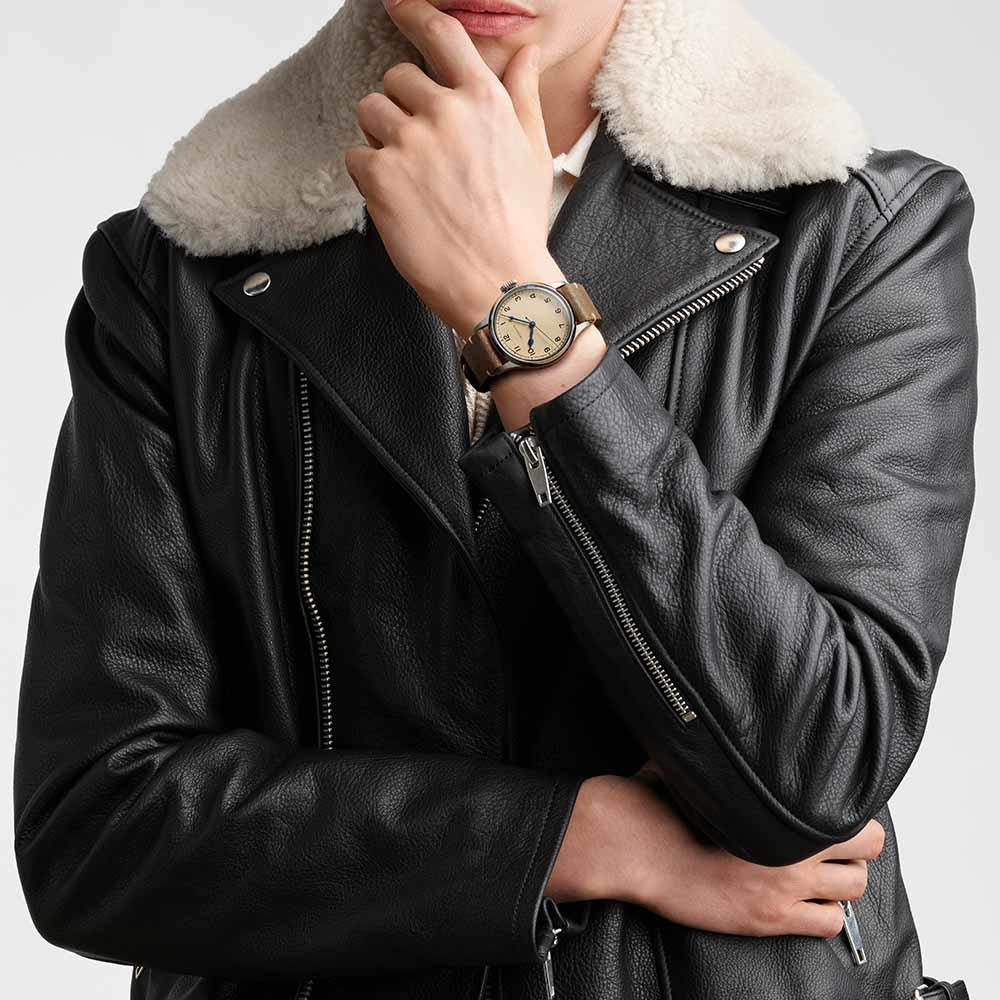  Longines Heritage Avigation L2.819.4.93.2 Automatico 38.50mm - LONGINES