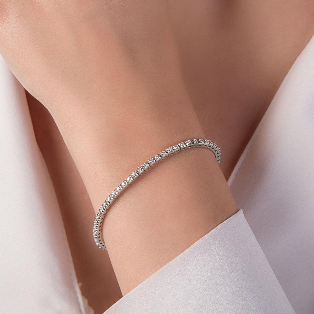  White gold diamond tennis bracelet 0,74ct G VS Mirco Visconti - MIRCO VISCONTI