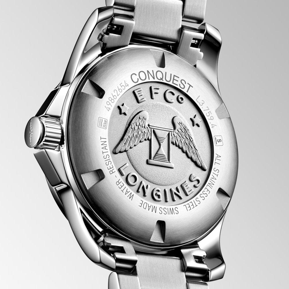  Longines Conquest L3.759.4.76.6 Al Quarzo 41 mm - LONGINES