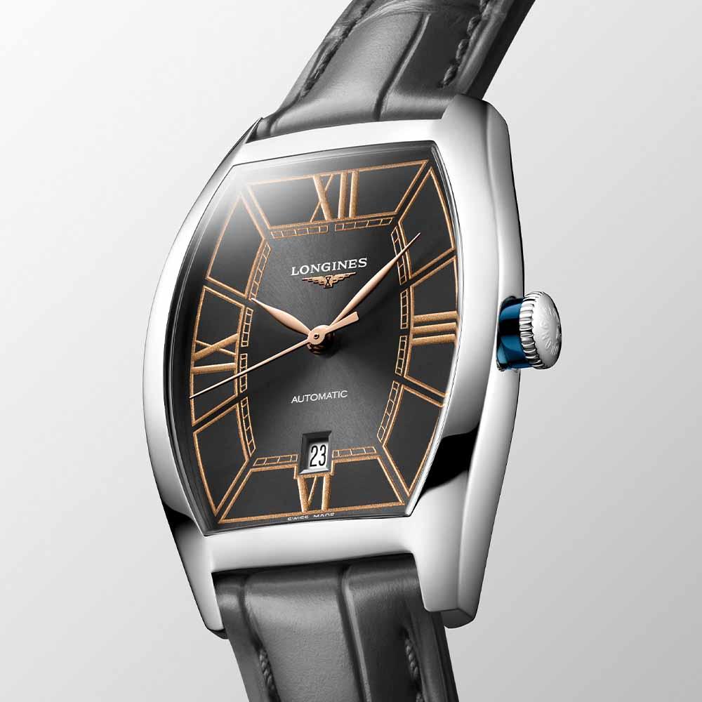  Longines Evidenza L2.142.4.56.2 Automatic 26.00 x 30.60 mm - LONGINES