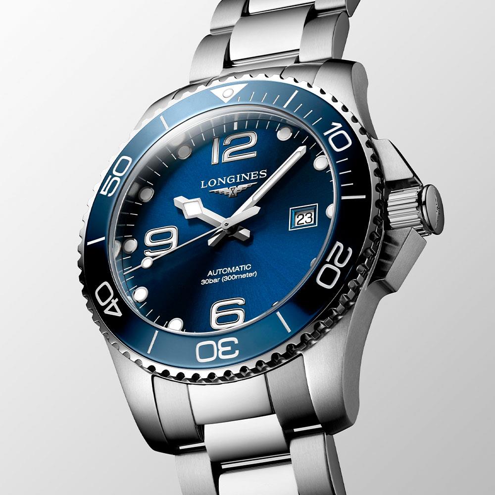  Longines Hydroconquest L3.782.4.96.6 Automatico 43 mm - LONGINES