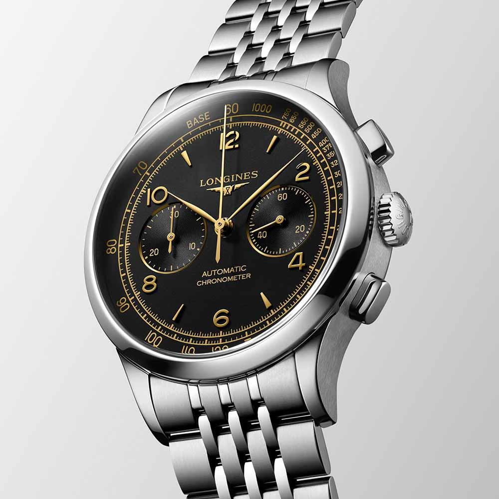  Longines Record L2.921.4.56.6 Automatic 40.00 mm - LONGINES