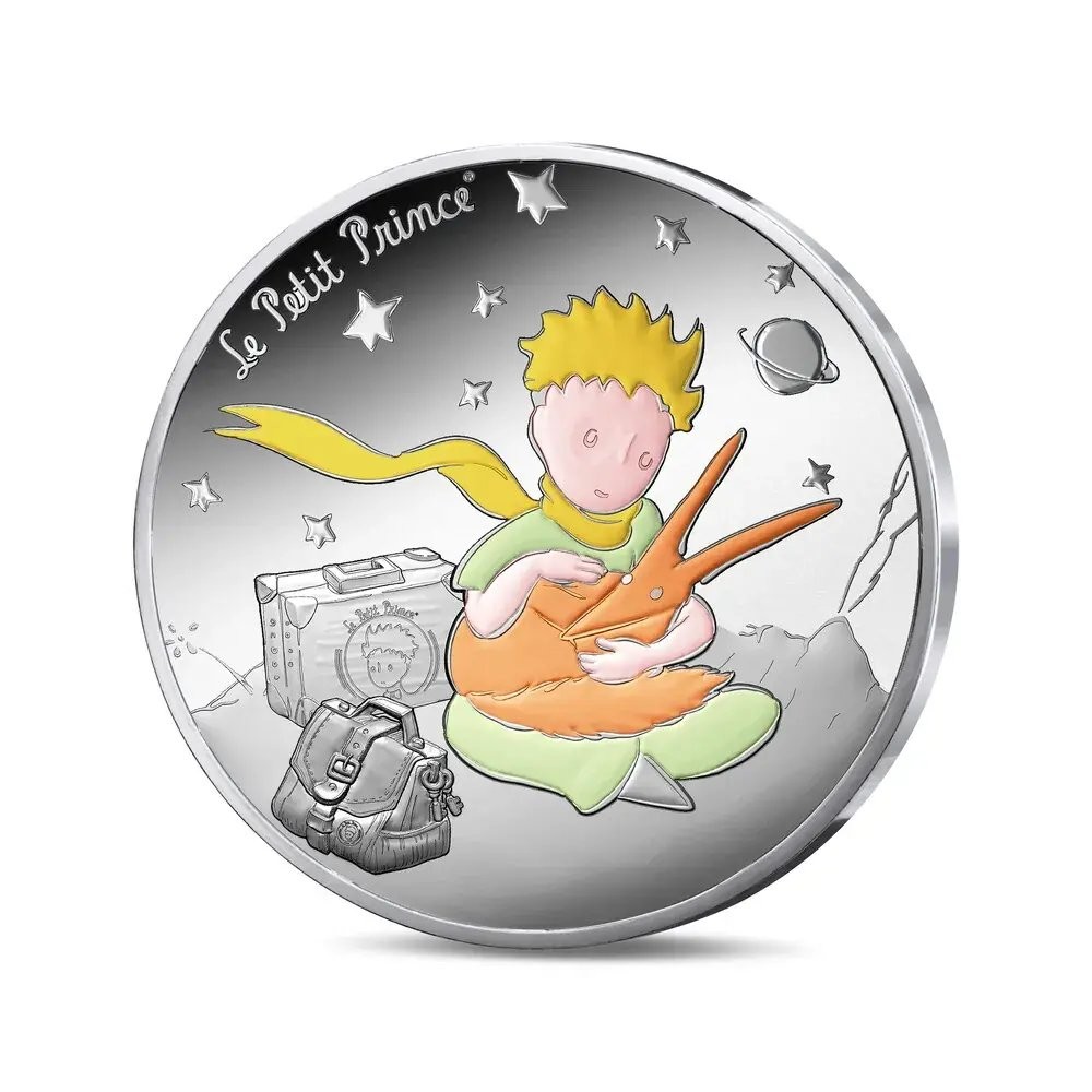 The Little Prince, Fox Silver Coin - MONNAIE DE PARIS