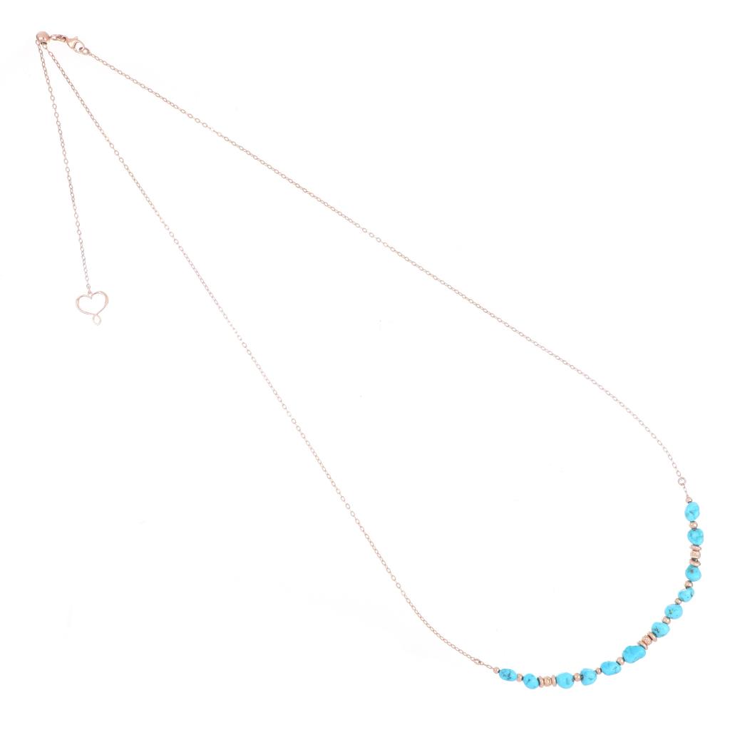 Long turquoise necklace Maman et Sophie GHTURPSL - MAMAN ET SOPHIE